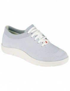 Allegra Comfortknit Grau/Weiss