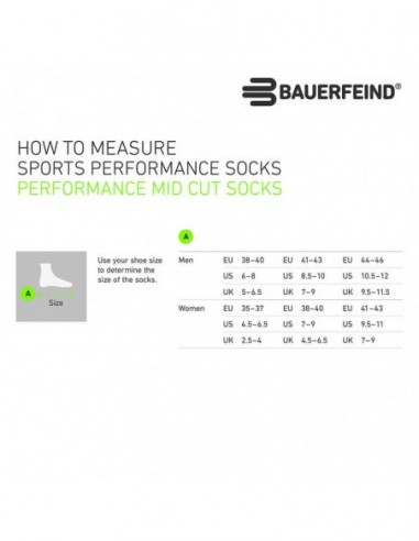 Calcetín Run Performance Mid Hombre